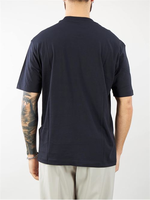 Pima jersey T-shirt with logo embroidery Emporio Armani EMPORIO ARMANI |  | 3D1TG31JPZZ9R2